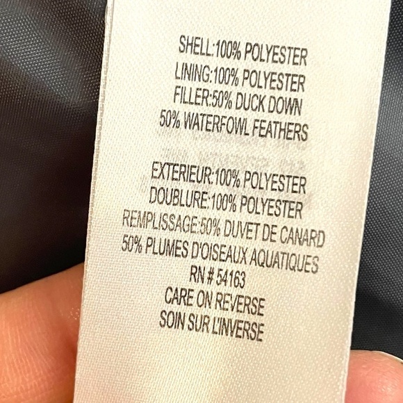 Dark Gray Feather Down Puffer Jacket 🤍 - Picture 13 of 16